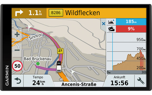 Garmin Camper 780 LMT-D EU Navigationsystem inkl. BC 40 Rückfahrkamera