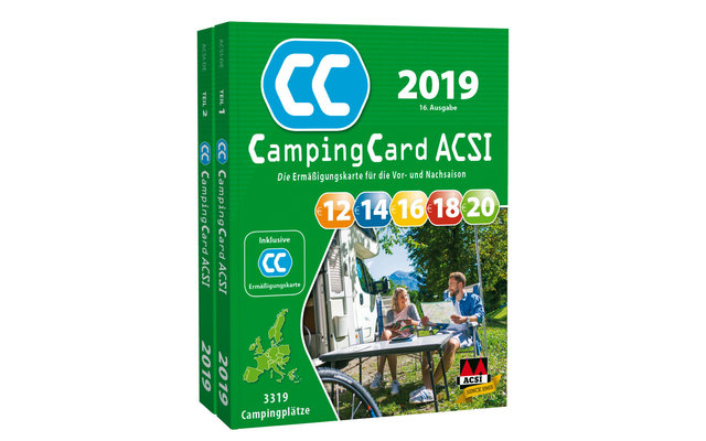 ACSI Campingführer CampingCard 2019