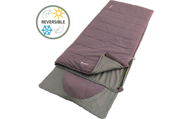 Outwell Contour Deckenschlafsack Lila