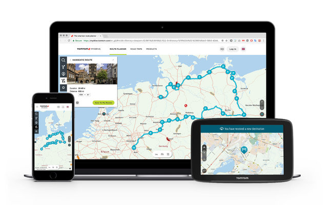 TomTom Go Camper Navigationssystem