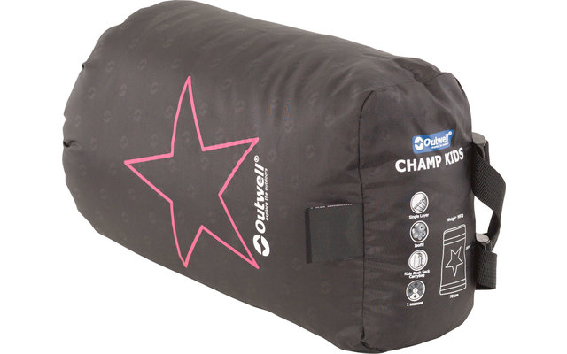 Outwell Kinderschlafsack Champ Kids rot