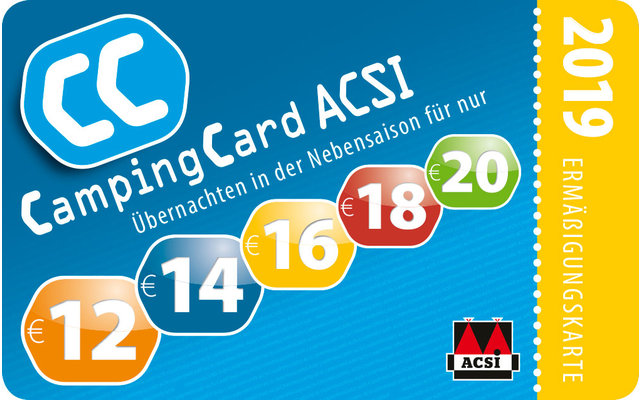 ACSI Campingführer CampingCard 2019