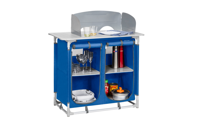 Berger Küchenbox 4 Fächer blau