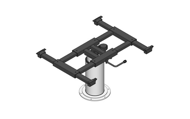 Liftsaeule mit x/y Verschiebung und Verdrehung