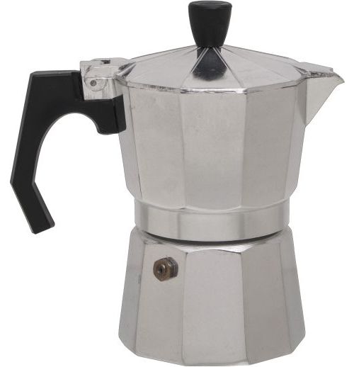 Origin Outdoors Espressokocher Bellanapoli 3 Tassen Alu natur