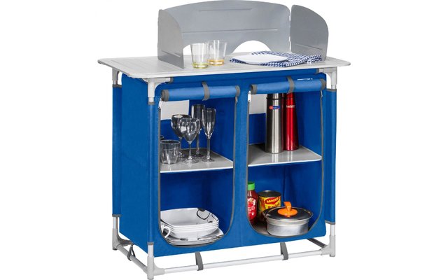 Berger Küchenbox 4 Fächer blau