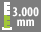 Produkticon Wassersäule 3.000 mm