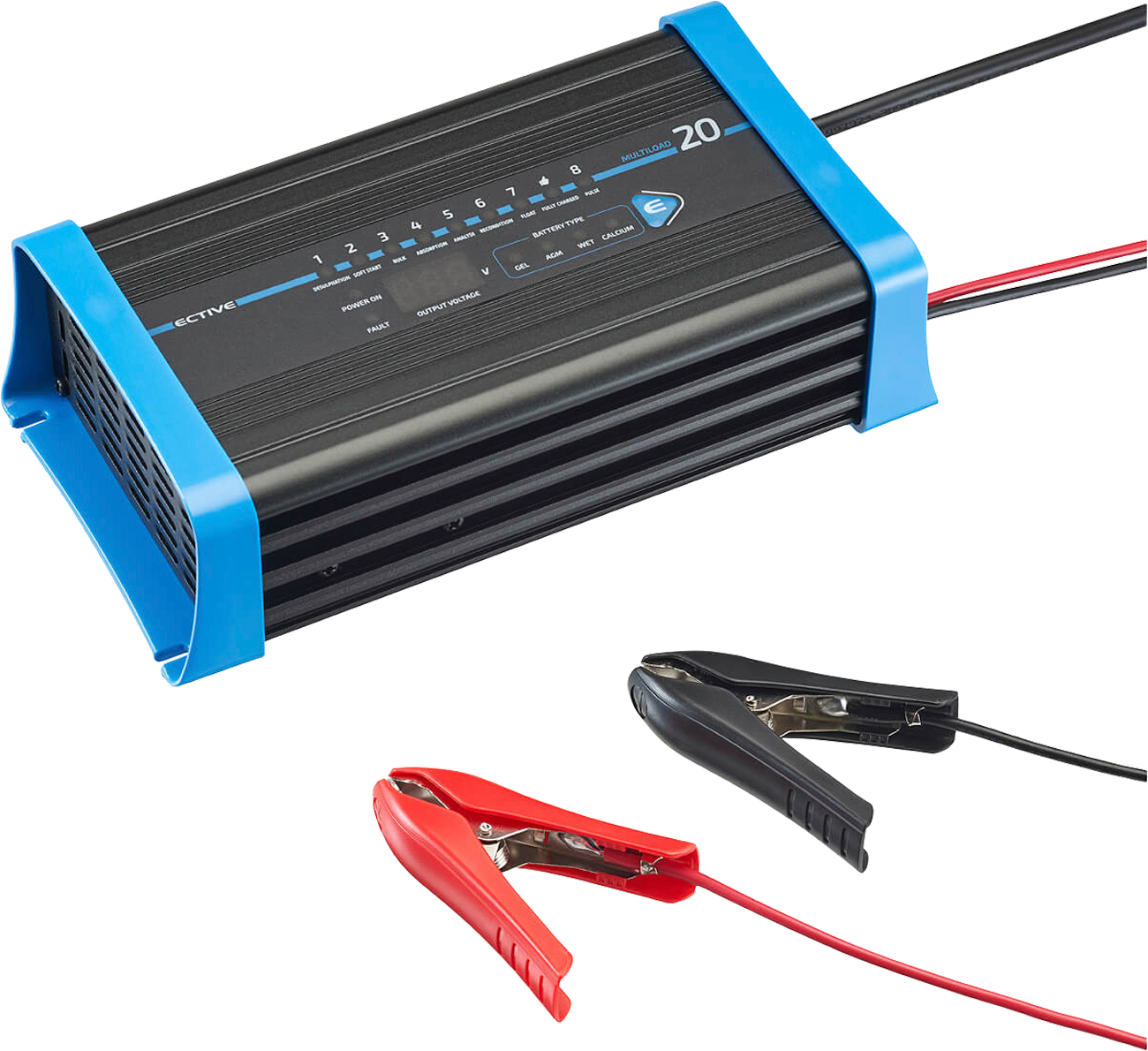 ECTIVE Multiload 20 Batterieladegerät 8 Stufen 12 V 20 A - Batterie-Ladegeräte
