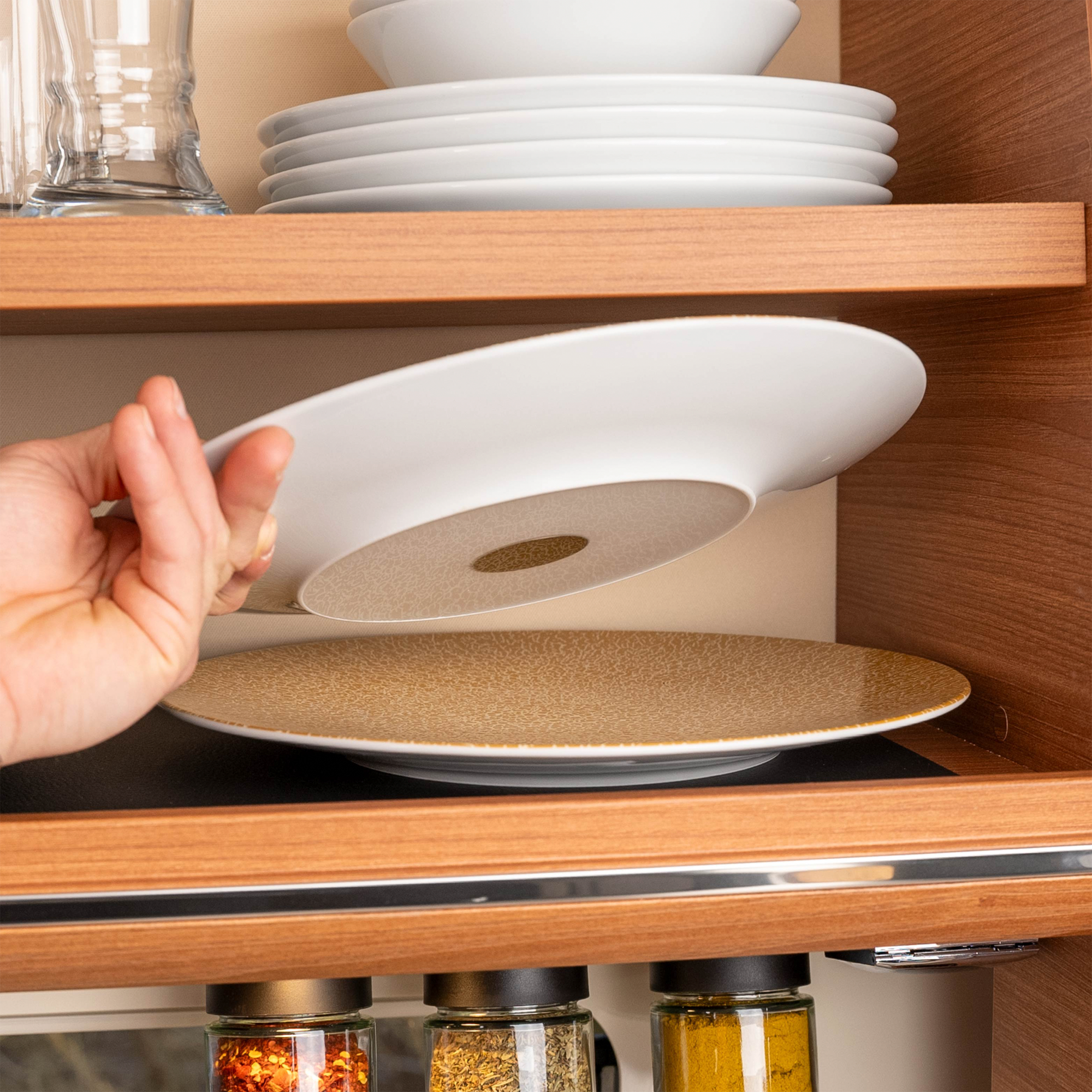 Silwy Magnet-Speiseteller 2er Set APRICOT