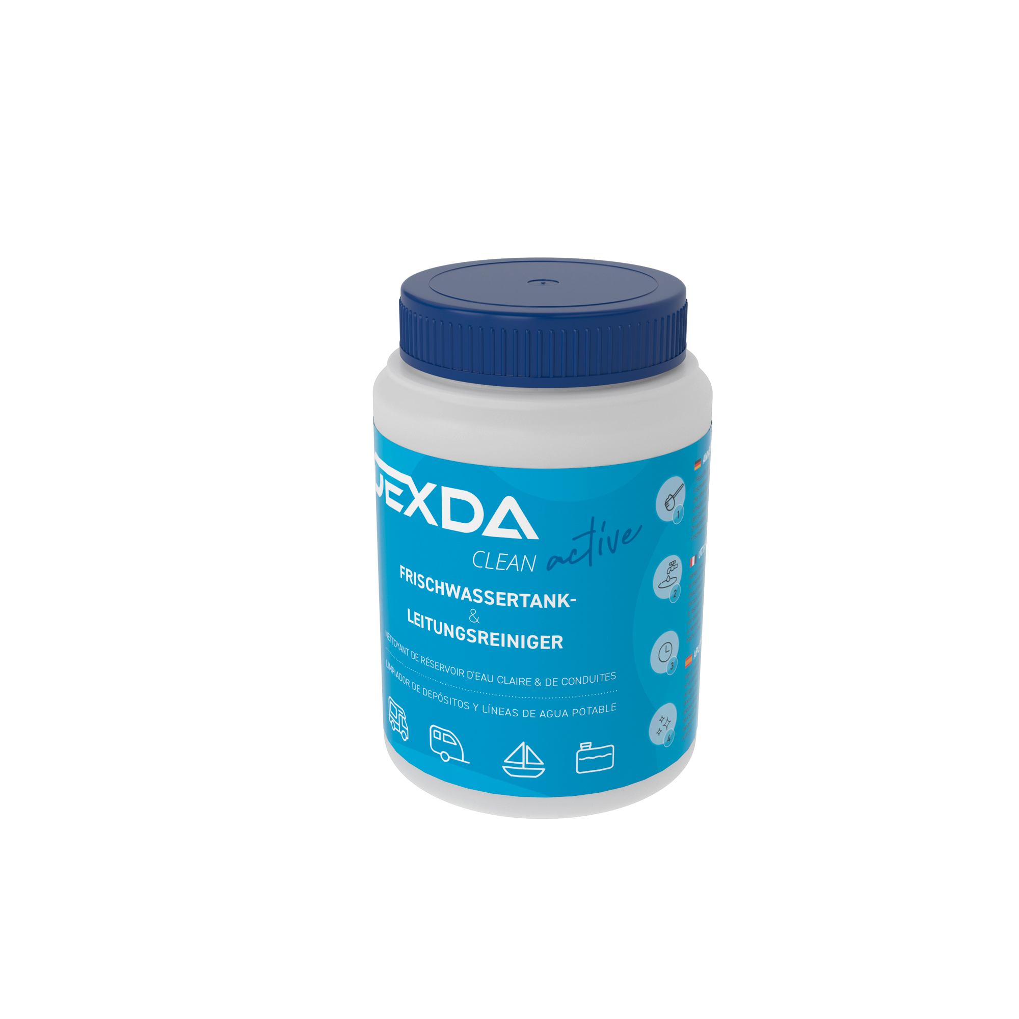 WM Aquatec DEXDA Clean active 600 g Frischwassertank & Leitungsreiniger - Trinkwasseraufbereitung