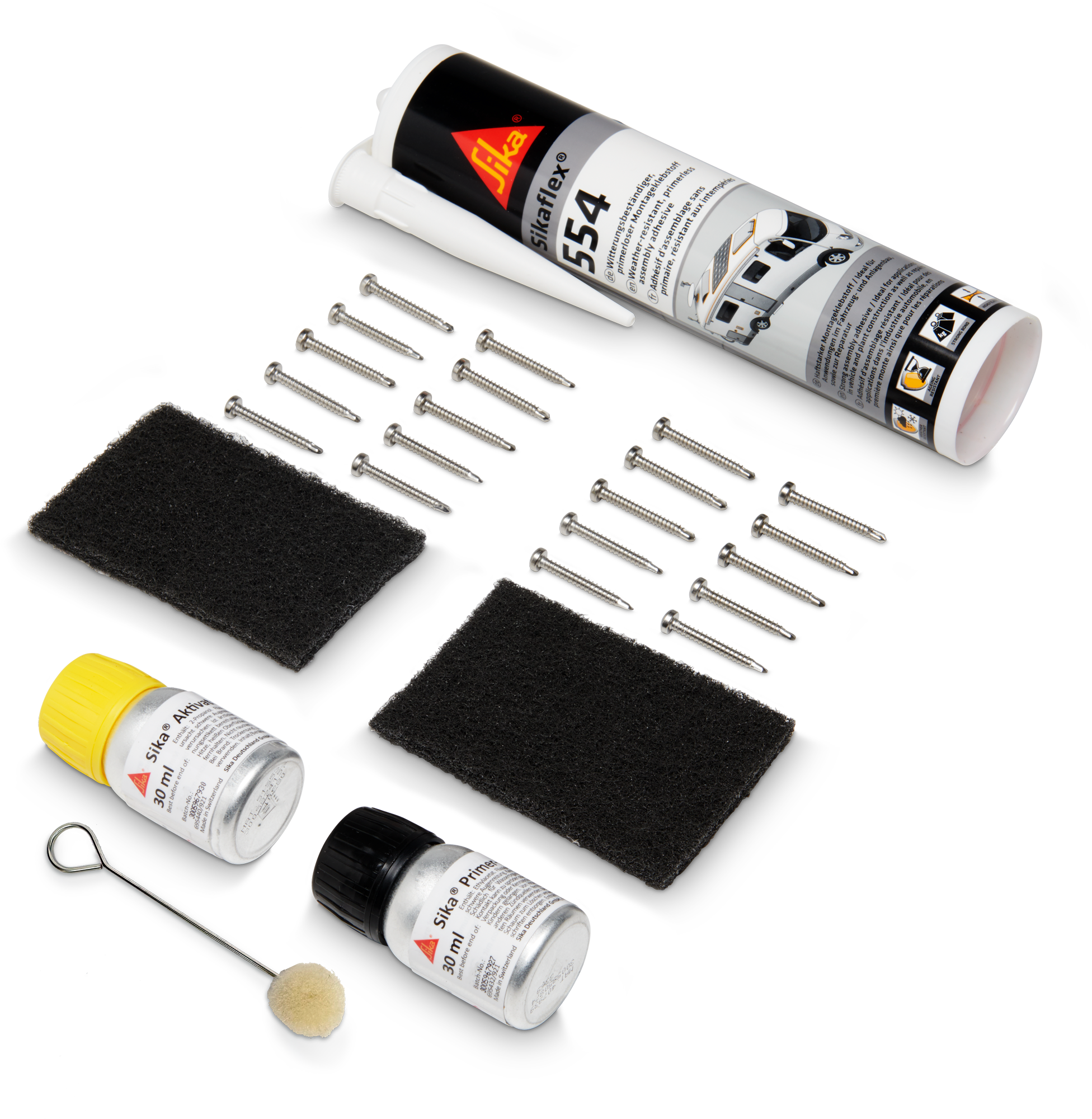 Büttner MT-Klebeset für Halteprofile für 2 Module - Einbau & Installation von Büttner Dometic