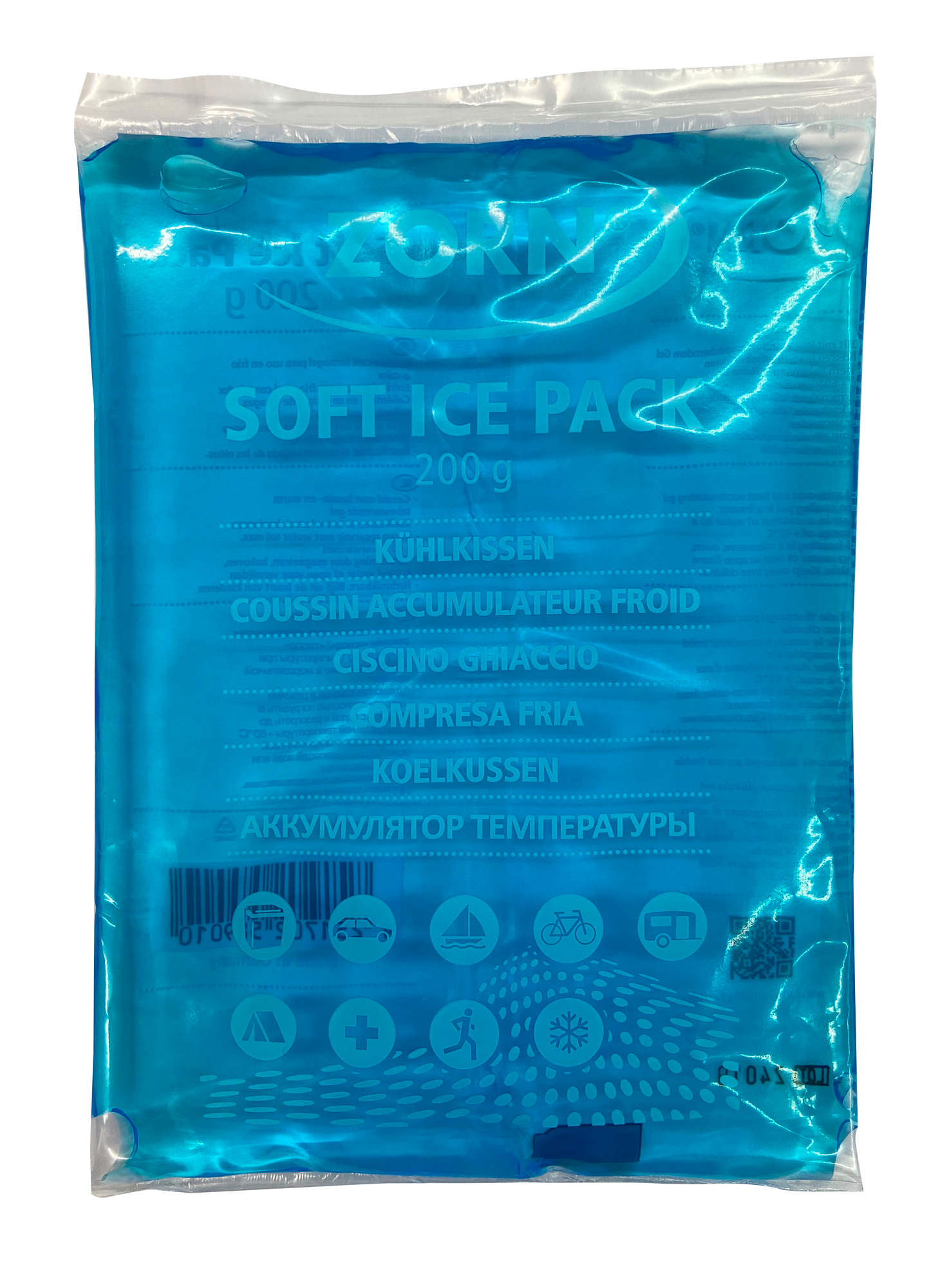 Zorn Soft Ice Kühlkissen 200 g - Kühlboxen-Zubehör