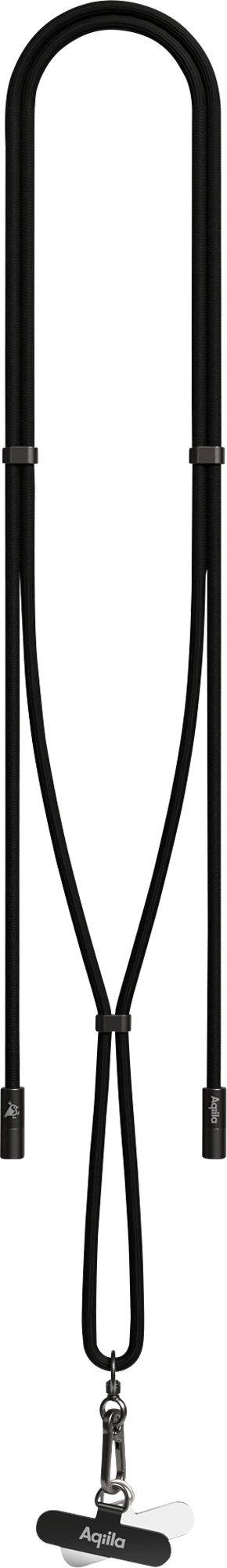 Aqila Lanyard Power Cable Lightning Smartphone-Trageband 30 W schwarz