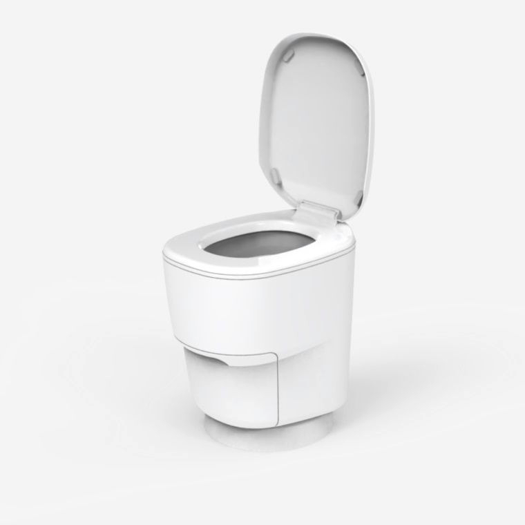 L-Parts - BranQ Tragbare Toilette - Camping Toilette - 22 Liter