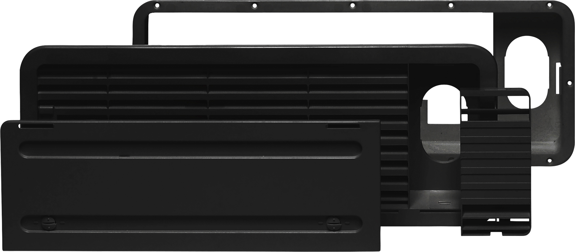 Dometic Lüftungsgitter LS 100 für obere schwarze Einzeltür - Kühlschrank-Zubehör
