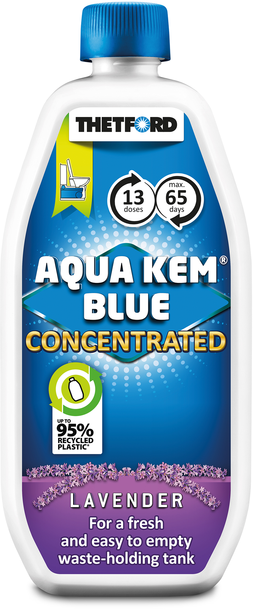 Thetford Aqua Kem Blue Concentrated Sanitärflüssigkeit 780 ml  Lavender - Sanitärzusätze & -flüssigkeiten