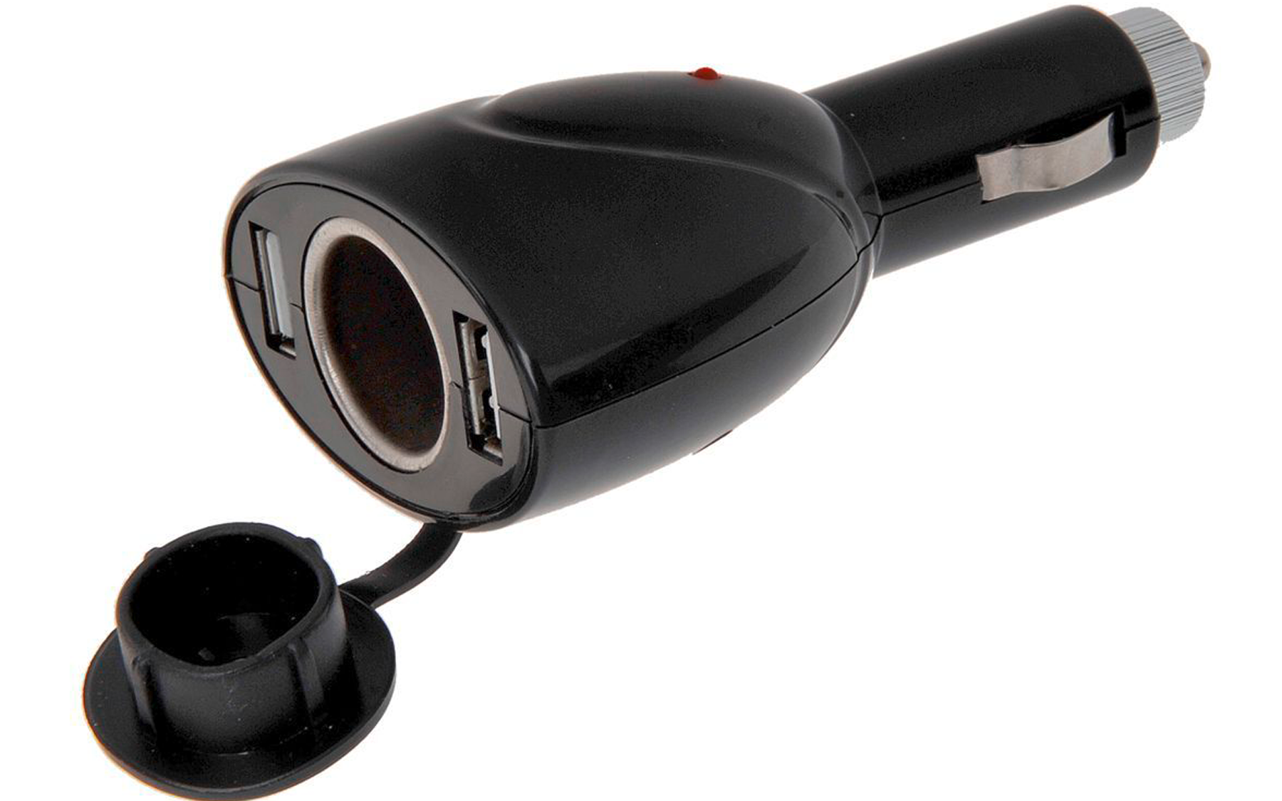 IWH Doppelstecker USB  mit 12 V Dose für Zigarettenanzünder - 12 / 24 V Adapter & Kupplung