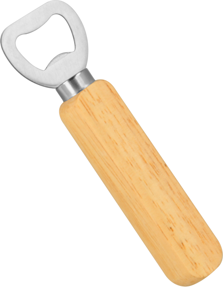 Metaltex Flaschenöffner mit Holzgriff 14 cm - Kühlschrank-Zubehör