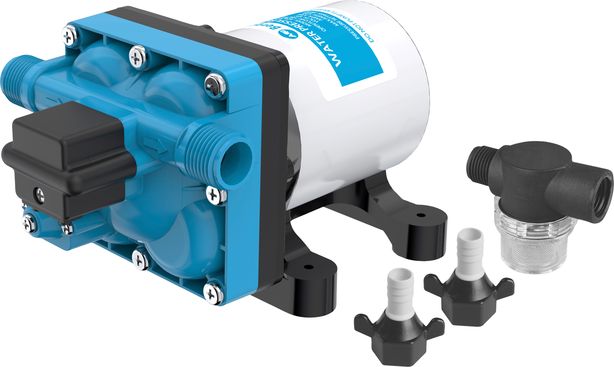 Berger HyPower MP7,5 Membranpumpe 12V 1,7 bar 7,57 l/min - Wasserpumpen