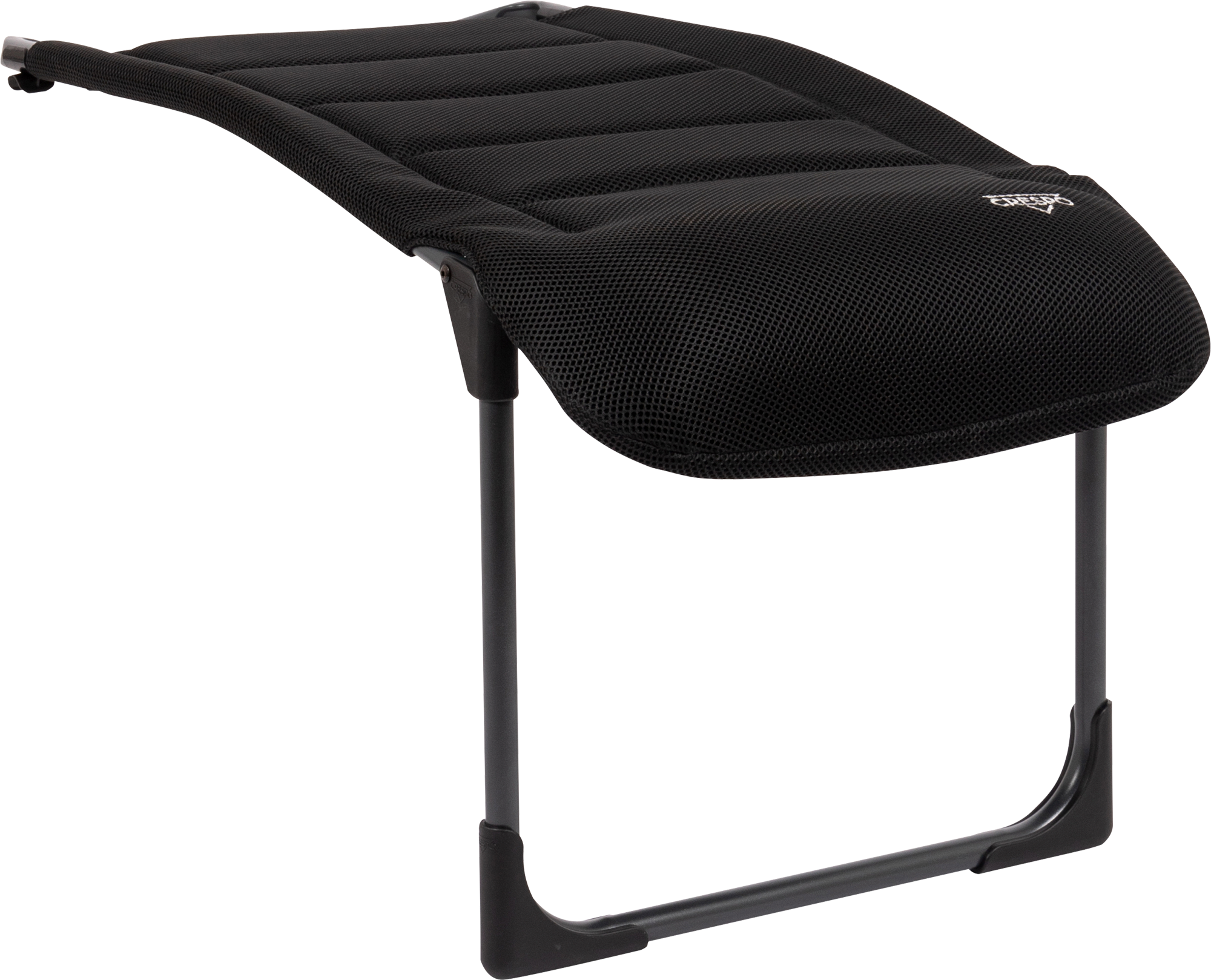 Crespo RP/215-AD-80 Fußhocker / Klappbare Beinauflage für Crespo-Klappstühle schwarz - Beinauflagen