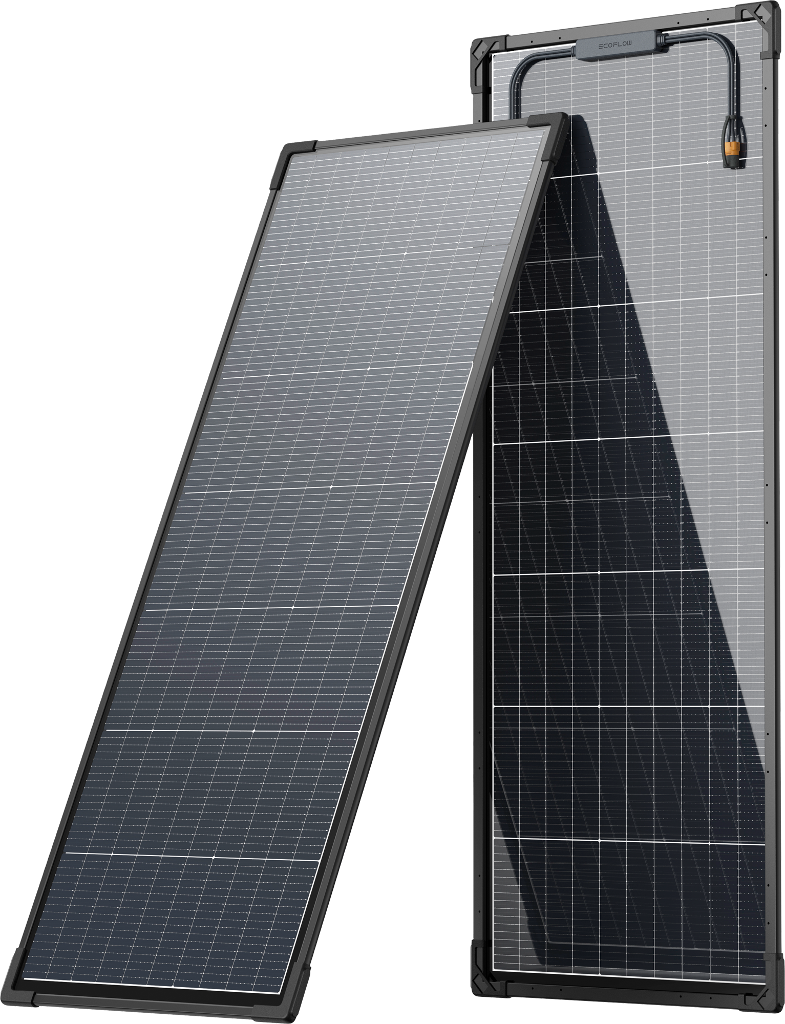 EcoFlow RVMax Starres Solarpanel 2er-Set / 12 mm ultraflach / IP68 / 2 x 130 W - Solarmodule
