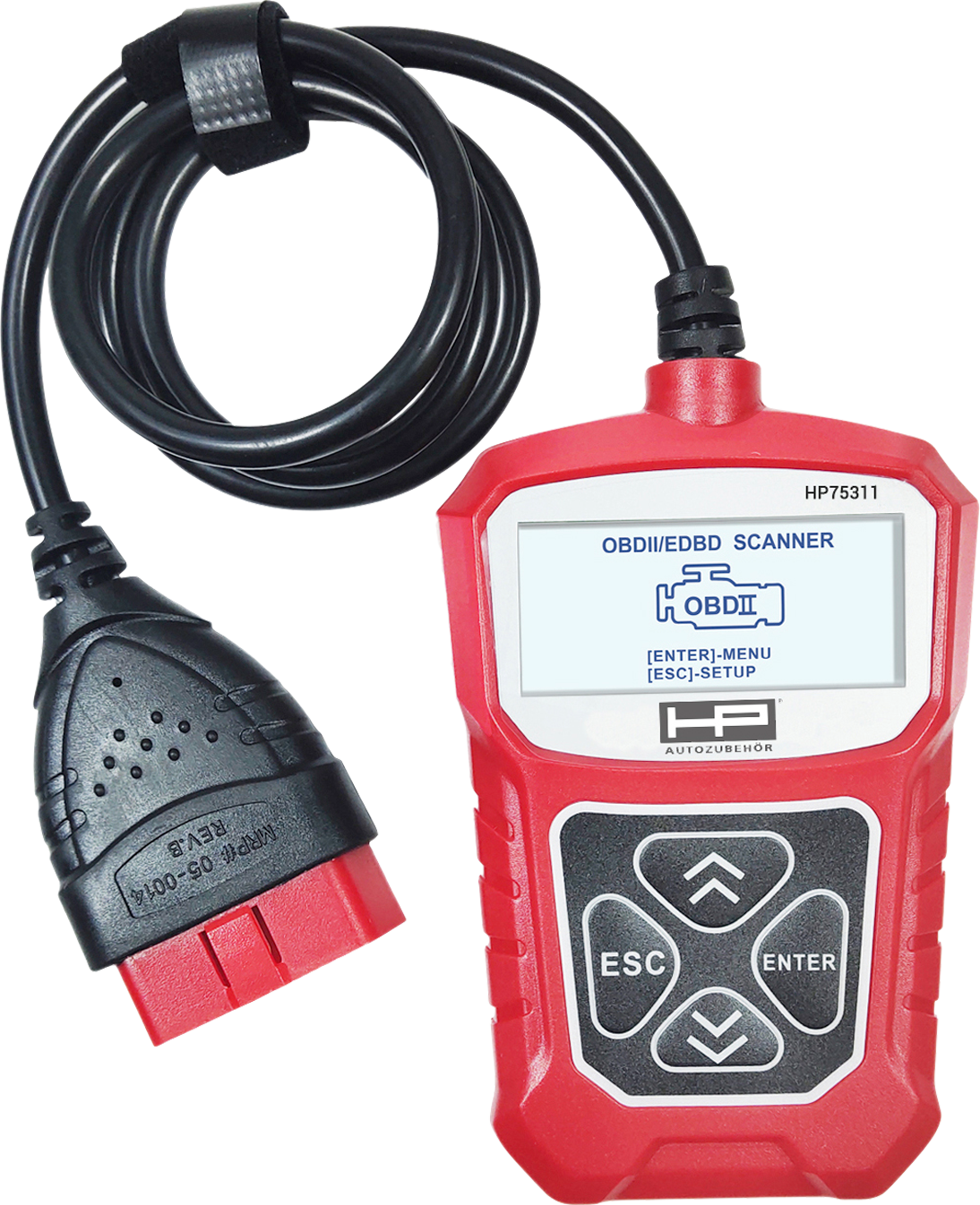 HP AUTOZUBEHÖR OBD II Diagnose Gerät 75311