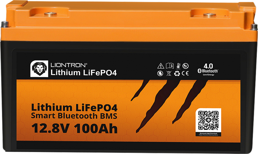 Liontron  LiFePO4 Lithium Batterie  12 V  100 Ah all in One - Fahrzeug-Batterien