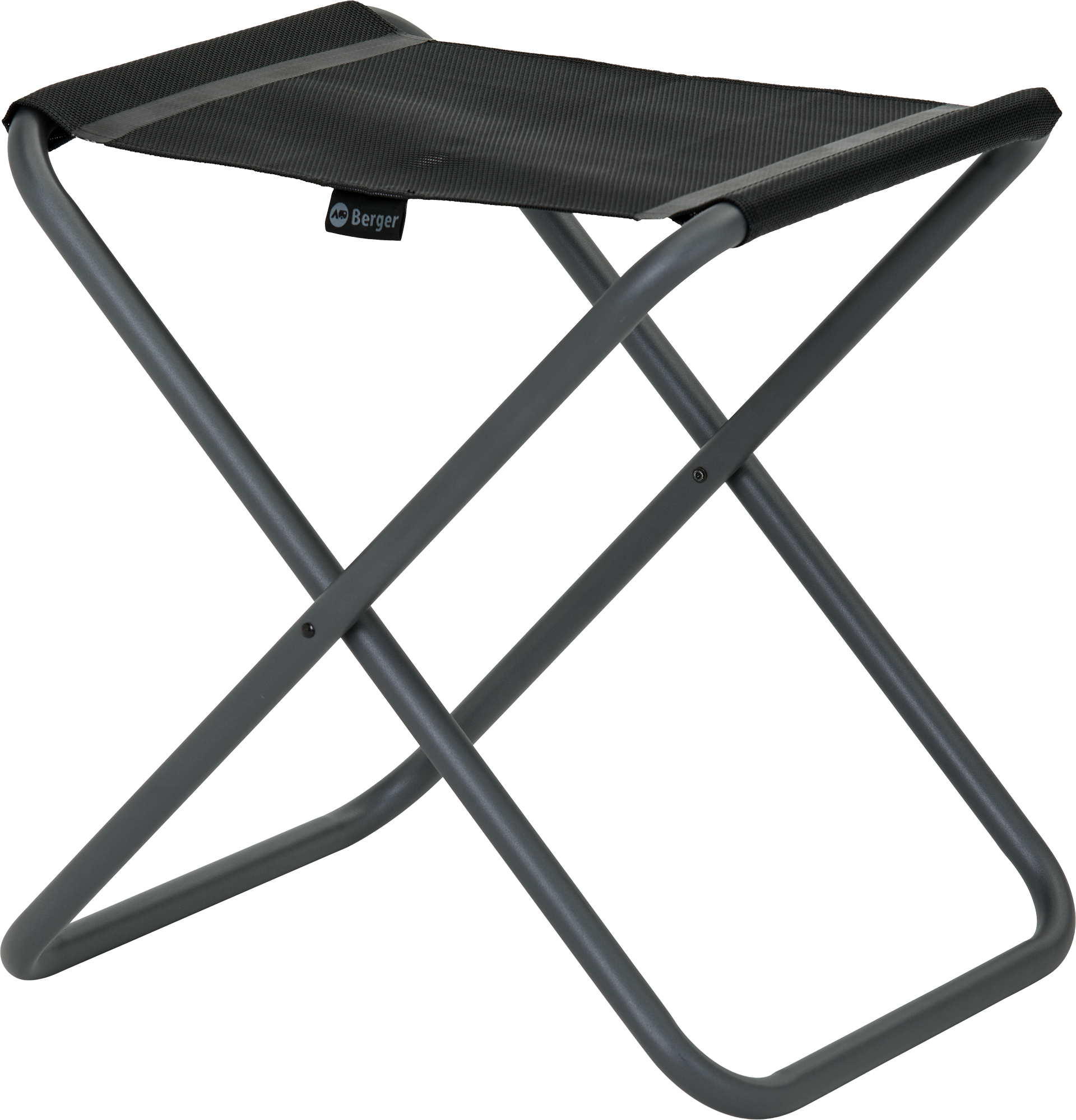 Berger Iseo Klapphocker XL schwarz - Campinghocker