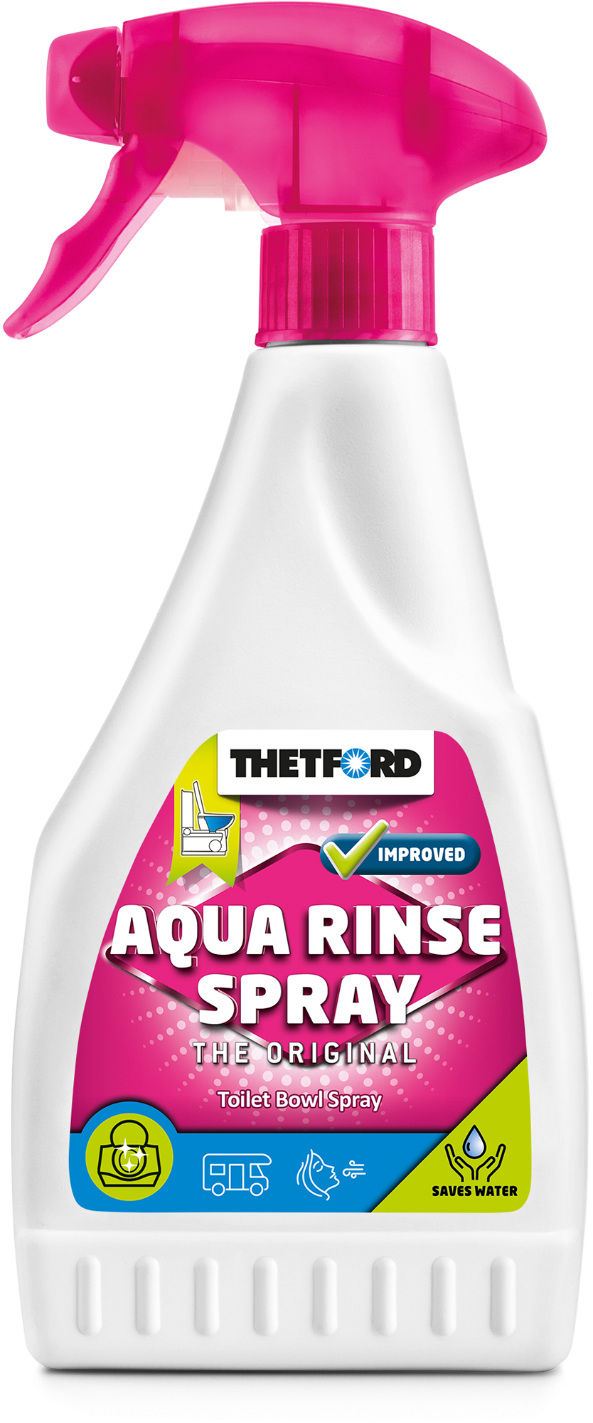 Thetford Aqua Rinse Spray Toilettenzusatz 500 ml - Sanitärzusätze & -flüssigkeiten