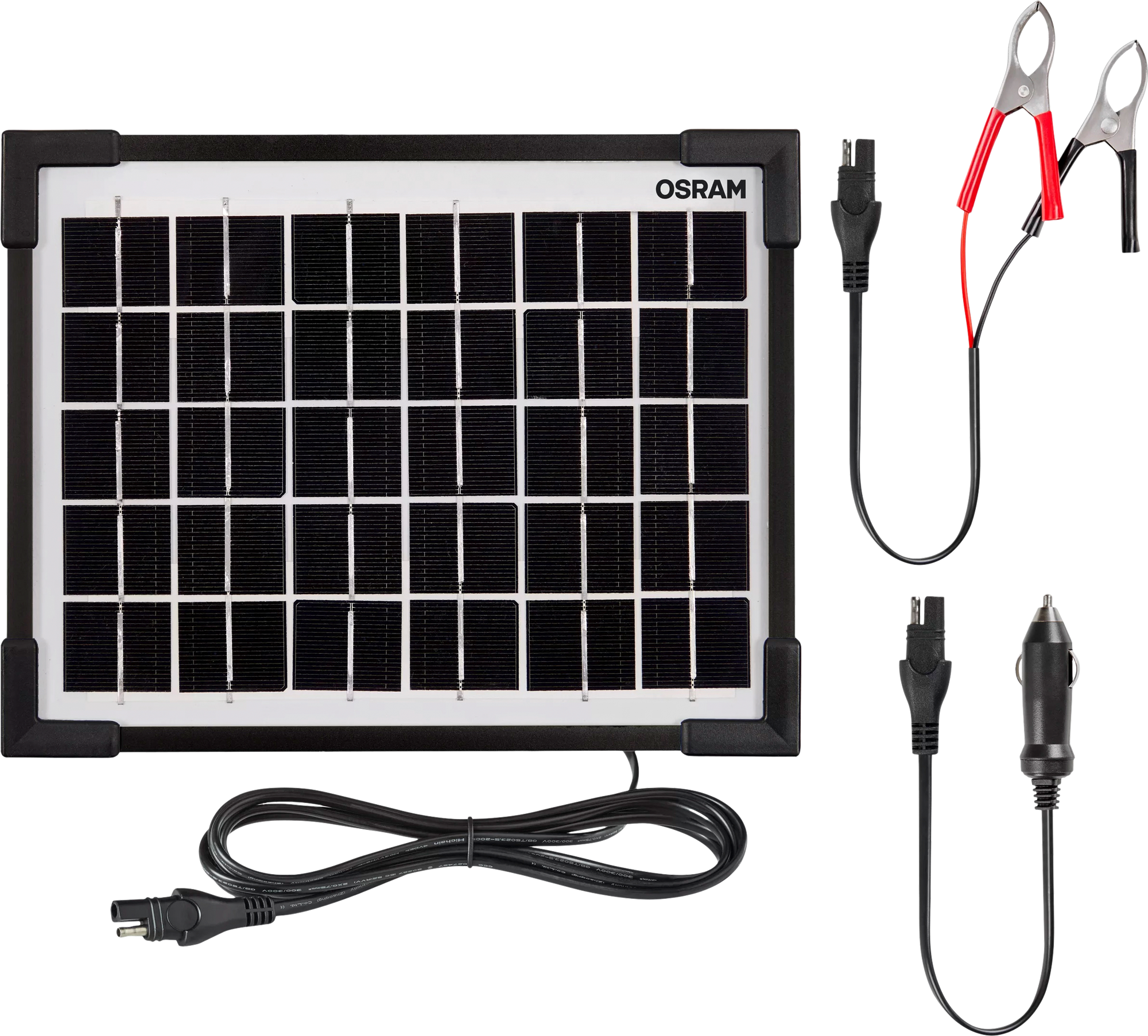 Osram Solarmodul für 12-Volt-Fahrzeuge BatteryChange Solar 5W OSP500 - Solarmodule