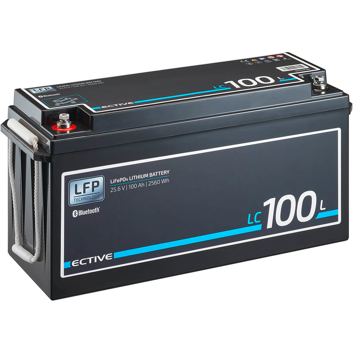 ECTIVE LC L BT LiFePO4 Lithium Versorgungsbatterie mit Bluetoothmodul 24  Volt jetzt bestellen!