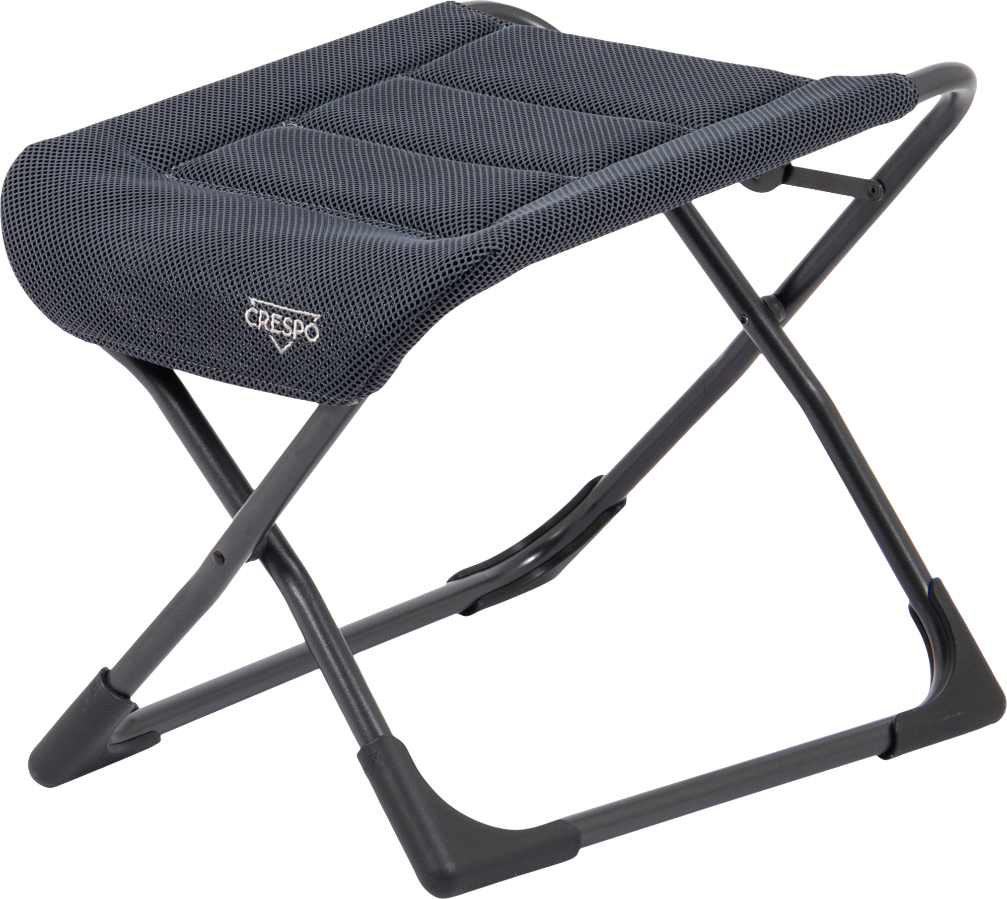 Crespo AP/231 Air-Deluxe Beinauflage / Sitzhocker klappbar grau - Campinghocker