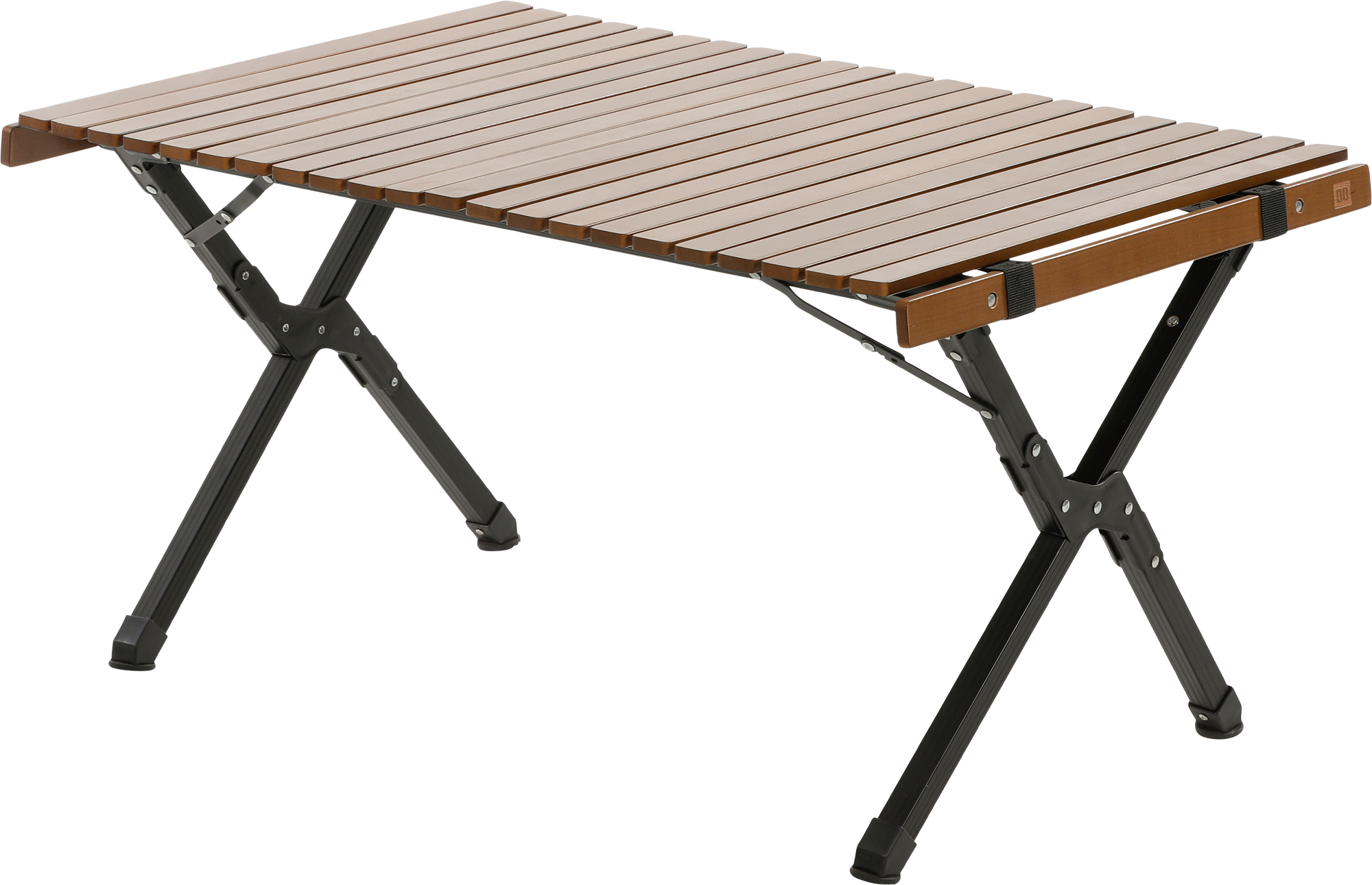 Travellife Iver Lounge Walnut Campingtisch 90 x 60 cm - Rolltische