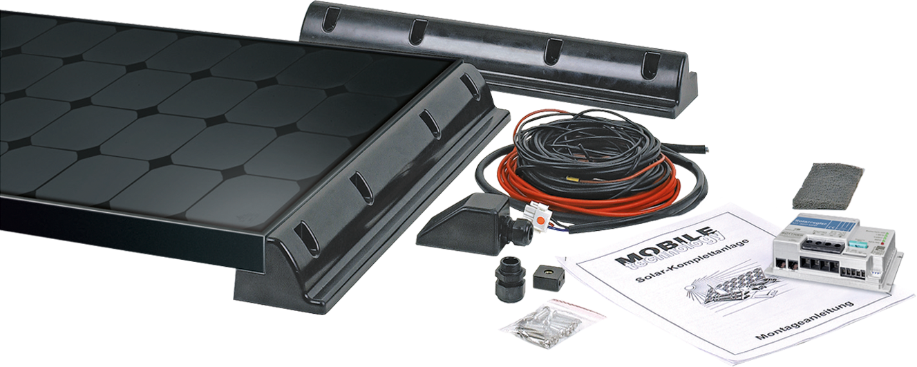 Büttner Elektronik Power Line MT 90 Solar-Komplettanlage 90 Wp