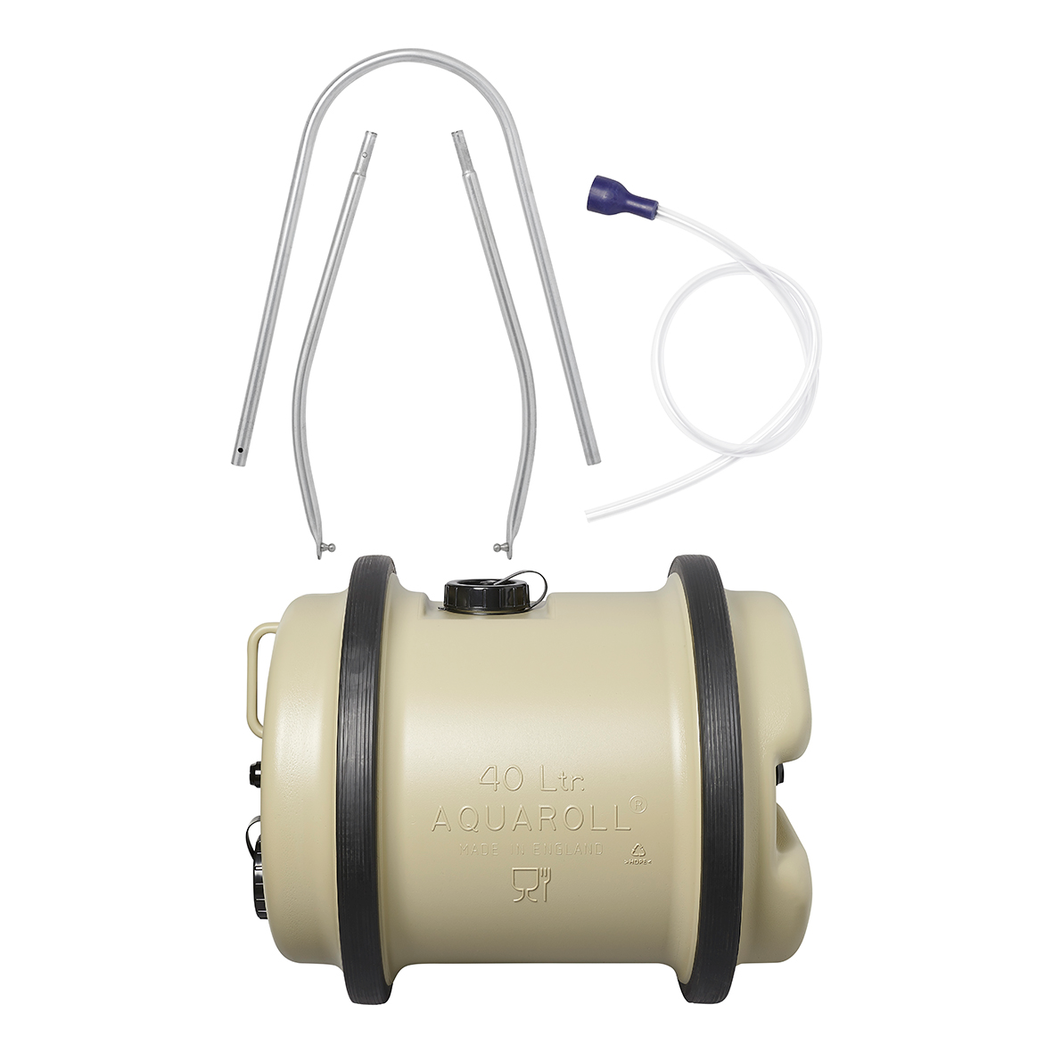 Aquaroll Wassertank 40 Liter rollbar beige - Frischwassertanks
