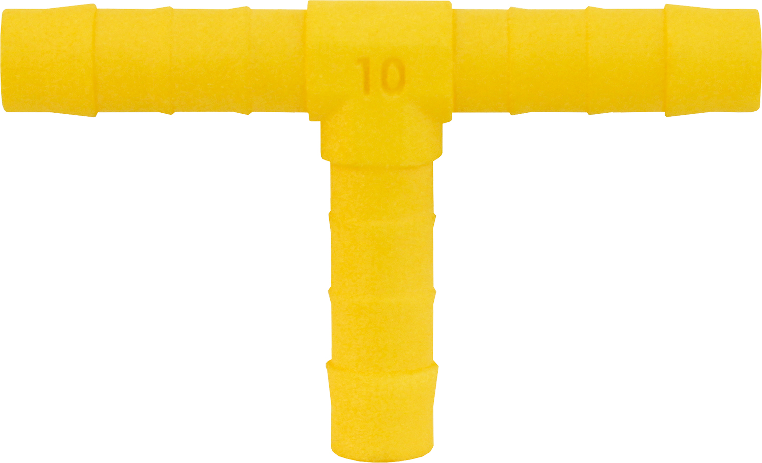 Lilie WeißGELB T-Verbinder 10 mm - Rohrsysteme & -verbindungsstücke