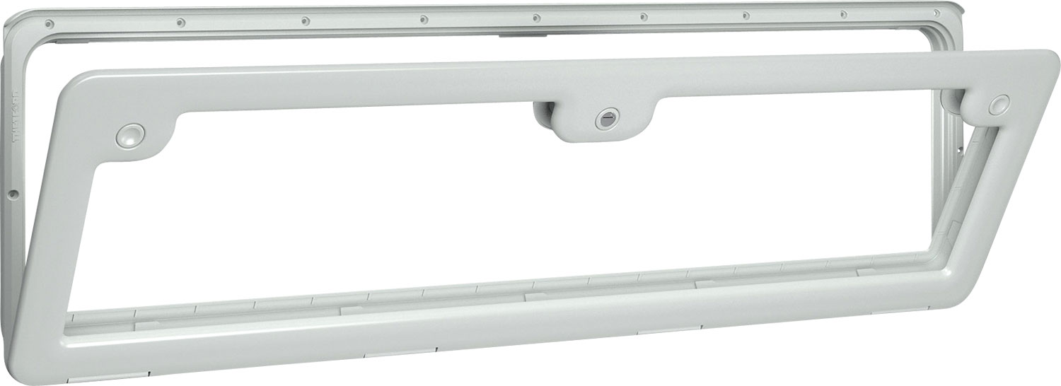 Thetford Modell 7 Serviceklappe Kassettentoilette 1069 x 299 mm Weiß - Wasseranschlüsse, -steckdosen & Einf...