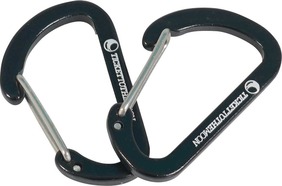 Ticket to the Moon Aluminium Ausrüstungs-Karabiner 8 Stück - Hängematten