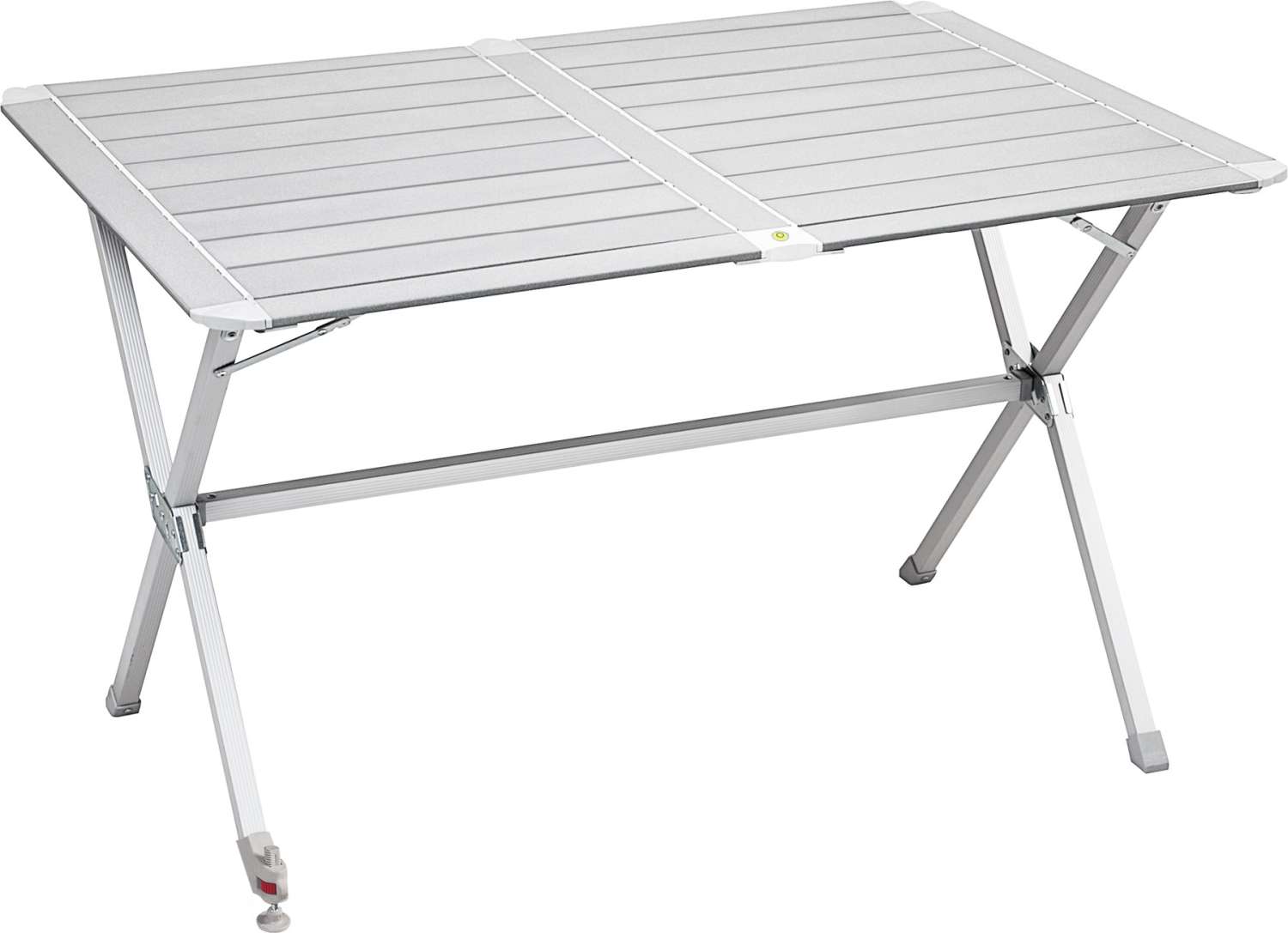 Brunner Silver Gapless 4 Campingtisch 110 x 71 x 70 cm  - Rolltische