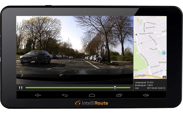 Car Guard Navi Intelliroute CA8020 DVR