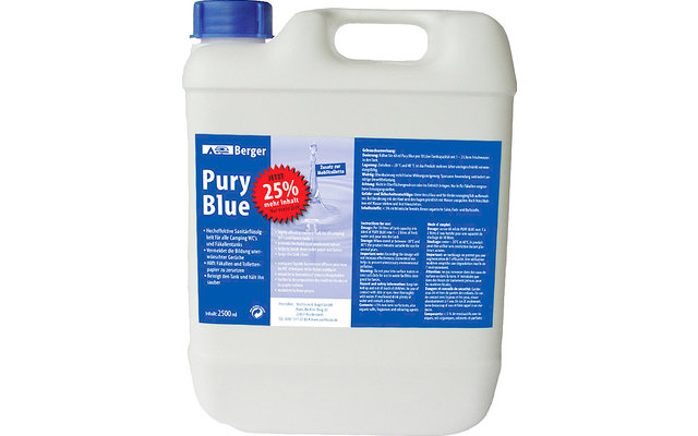 Berger Pury Blue Sanitärflüssigkeit 2,5 Liter