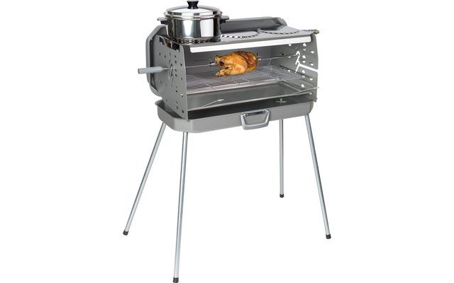 Berger 3-Flammen Koffer-Gasgrill Tragbar
